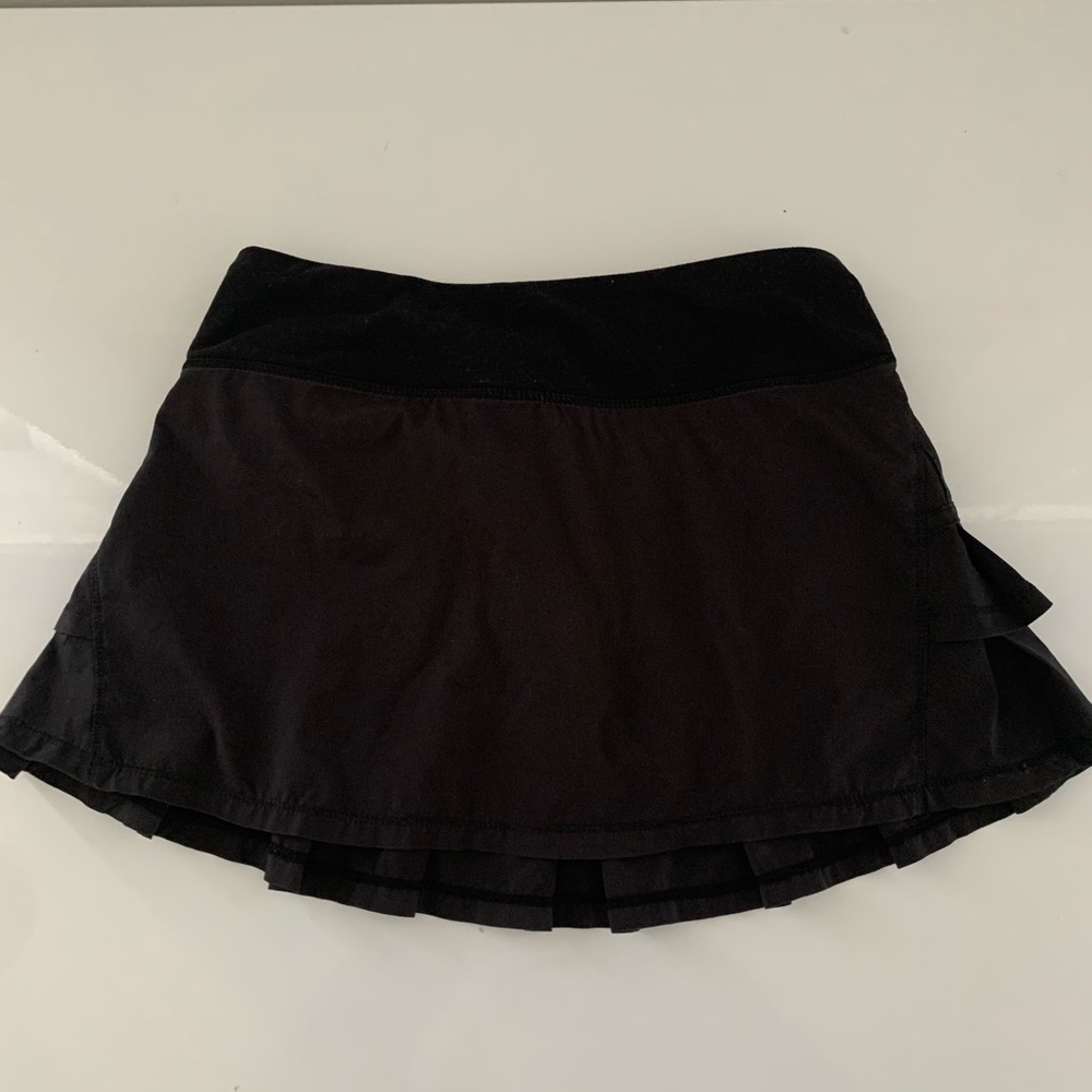 Ivivva black tennis skirt